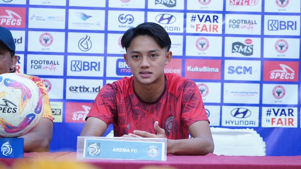 Achmad Maulana Optimistis Jelang Laga Arema FC vs Semen Padang