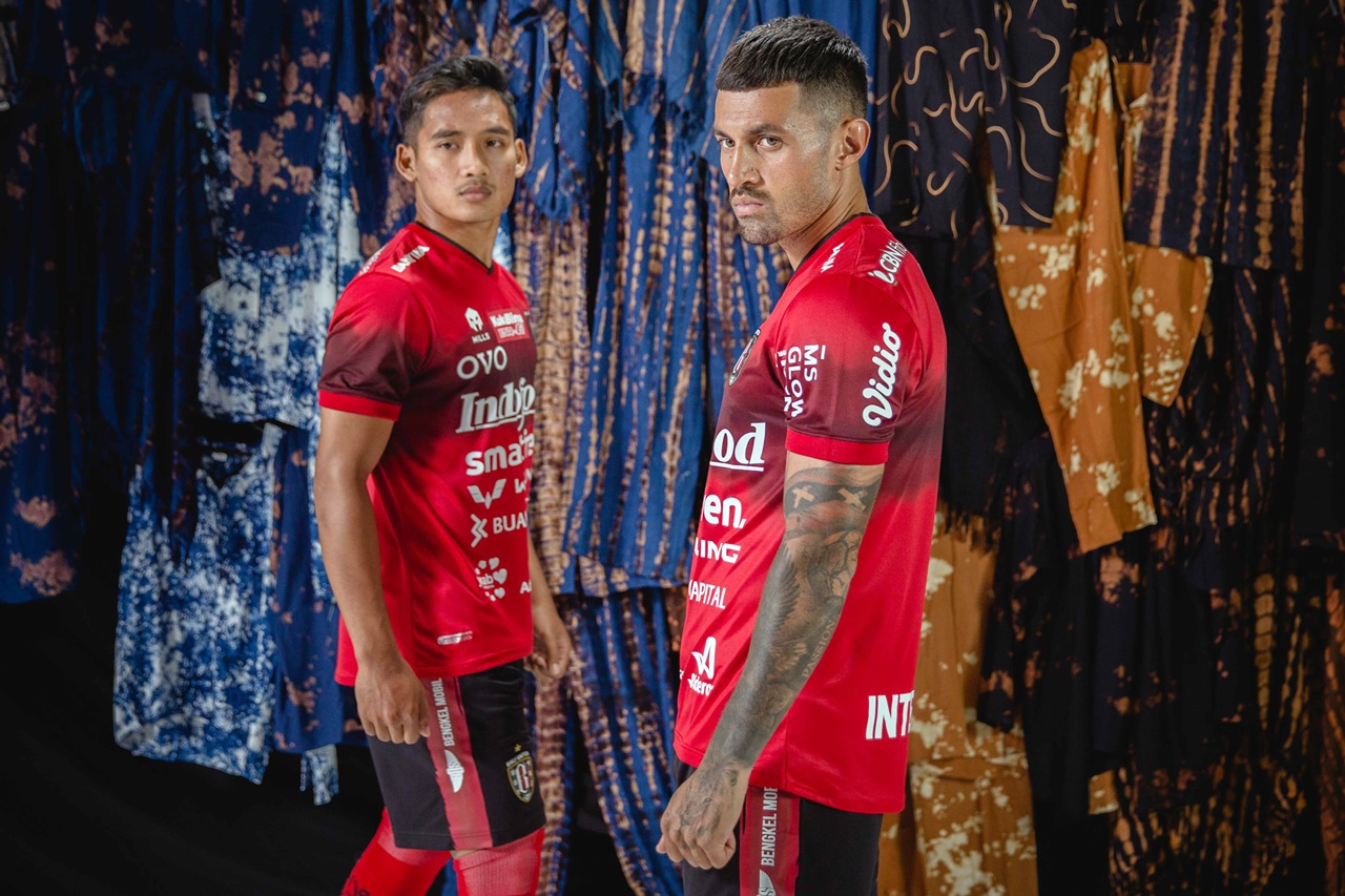 Ada Sentuhan UMKM Lokal Pada Jersey Baru Bali United