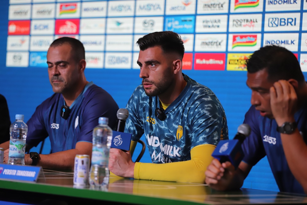 Laga Unik Persita Tangerang vs Bali United di I Wayan Dipta