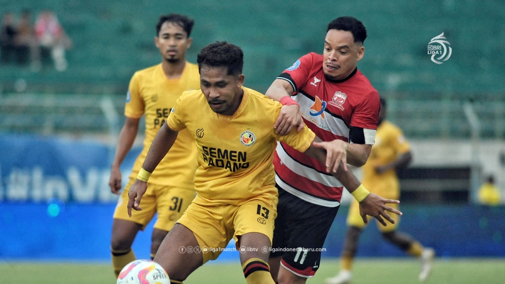 Head To Head Semen Padang Vs Madura United: Kabau Sirah Ingin Lanjutkan Tren Positif
