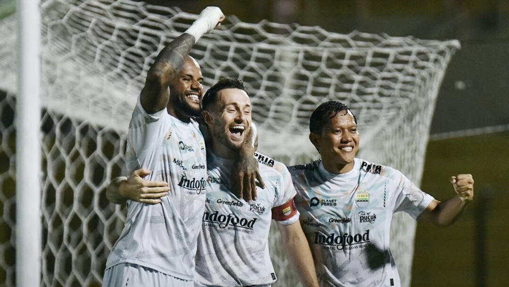 Persib Bandung Perpanjang Rekor Tak Terkalahkan di BRI Liga 1